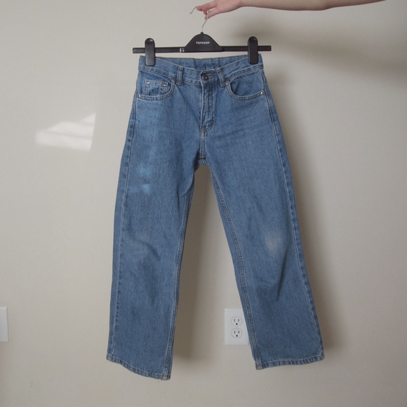 mid rise cropped denim - Picture 3 of 7
